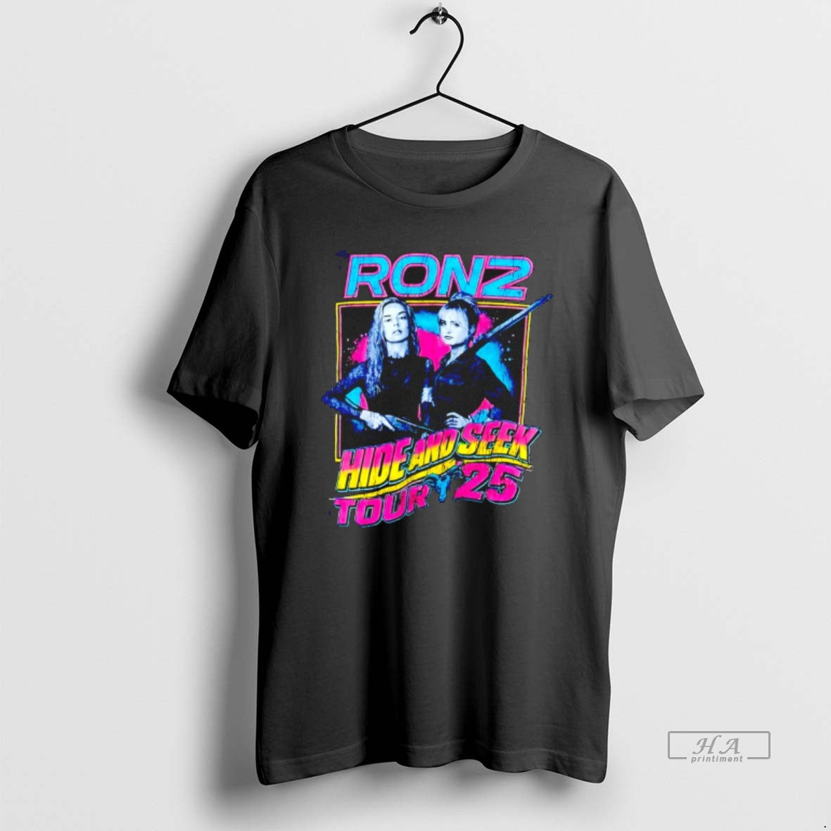 Official Ronz Hide And Seek Tour 2025 T-Shirts, Hoodie, Sweatshirt | AU18TeeNovaLab.com