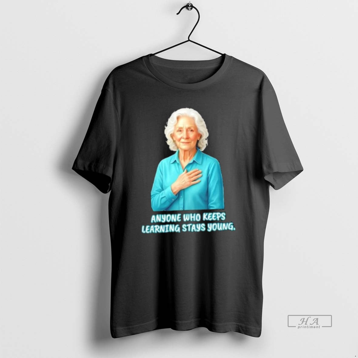 Official Ruth Bader Ginsburg Anyone Who Keeps Learning Stays Young T-Shirts, Hoodie, Sweatshirt | AU18TeeNovaLab.com