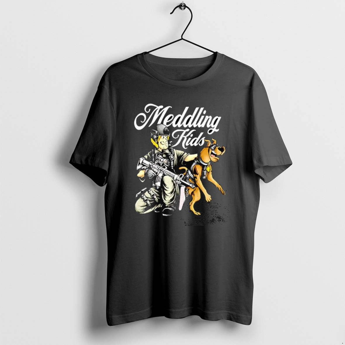 Official Scooby Doo And Shaggy Rogers Meddling Kids Meme T-Shirts, Hoodie, Sweatshirt | AU18TeeNovaLab.com