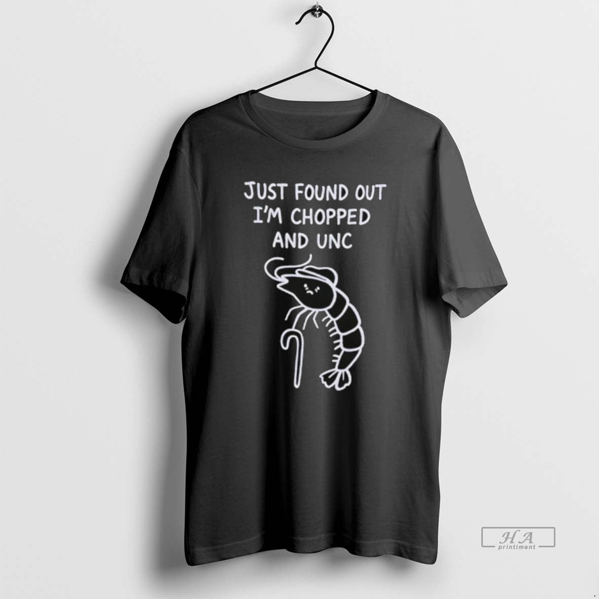 Official Shrimp Just Found Out Im Chopped And Unc T-Shirts, Hoodie, Sweatshirt | AU18TeeNovaLab.com