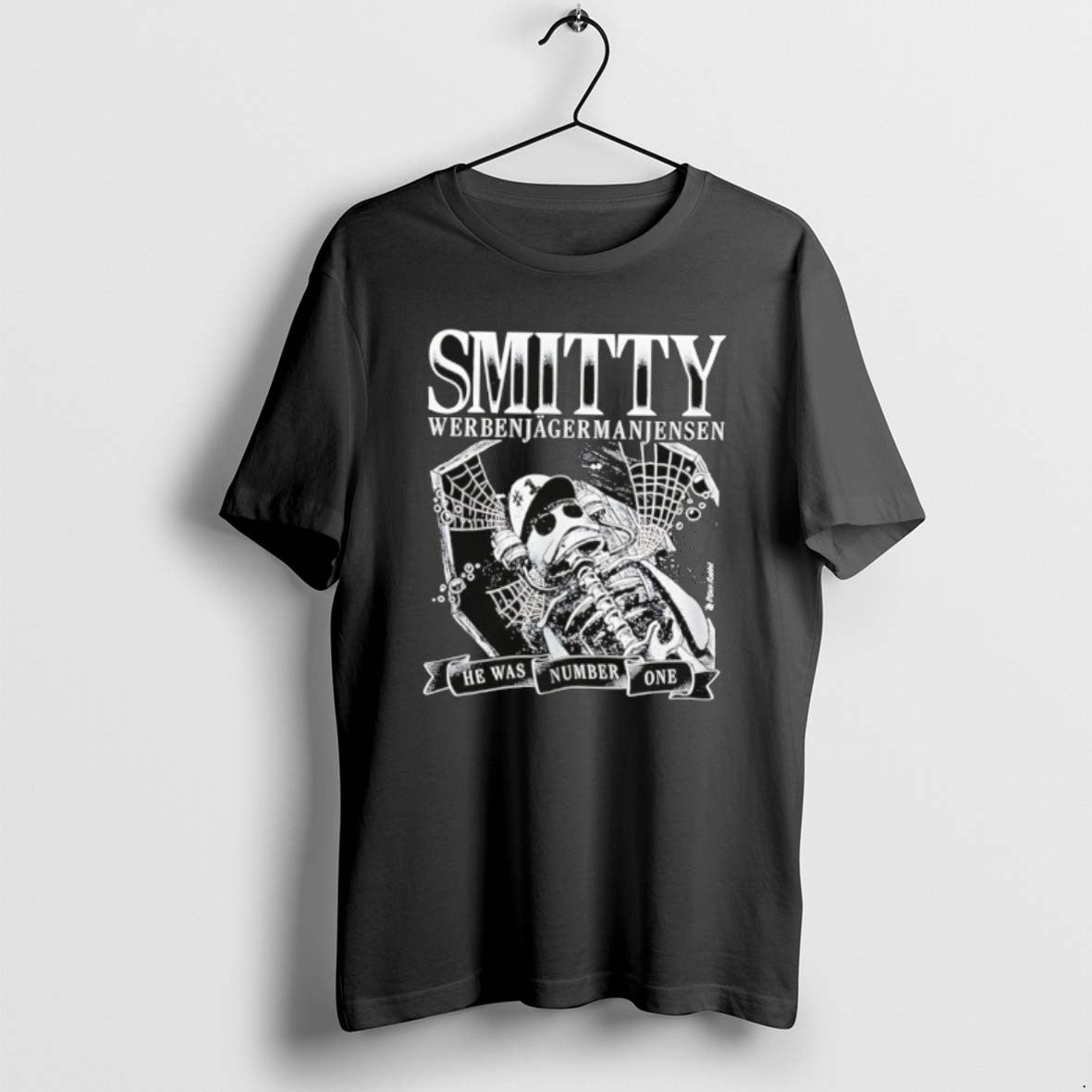 Official Smitty Werbenjagermanjensen He Was Number One Retro T-Shirts, Hoodie, Sweatshirt | AU18TeeNovaLab.com