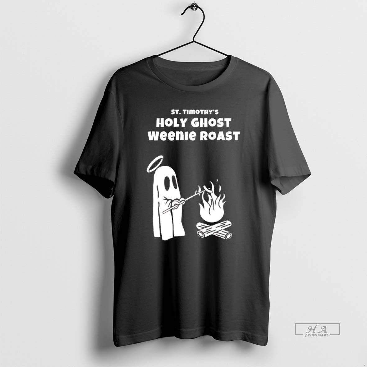 Official St Timothys Holy Ghost Weenie Roast Halloween