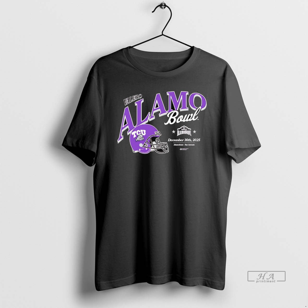 Official Tcu Horned Frogs 2025 Valero Alamo Bowl Helmet T-Shirts, Hoodie, Sweatshirt | AU18TeeNovaLab.com