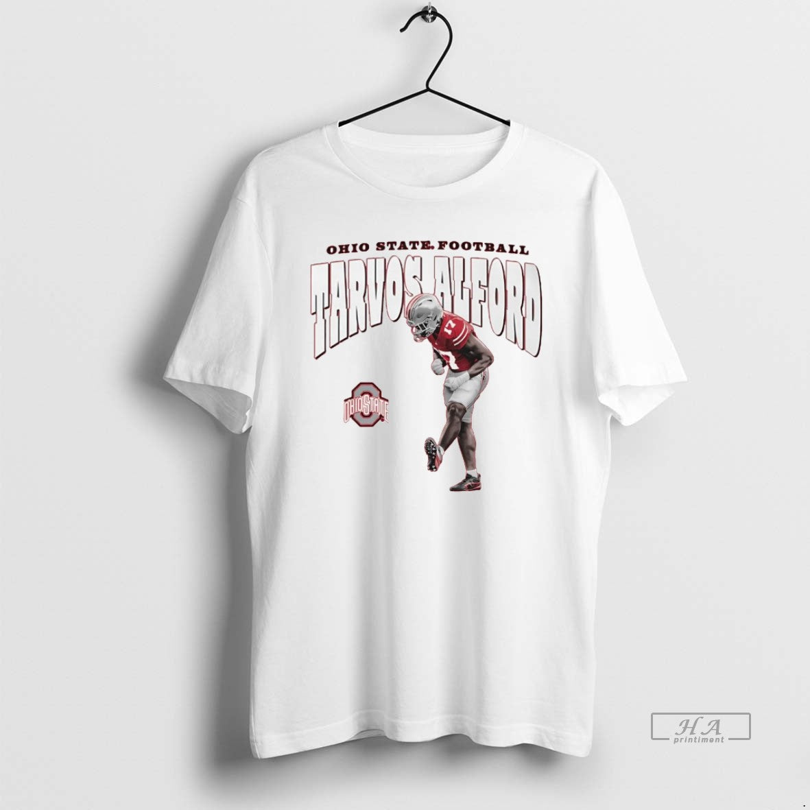 Official Tarvos Alford Illustrated Celebration Ohio State Football