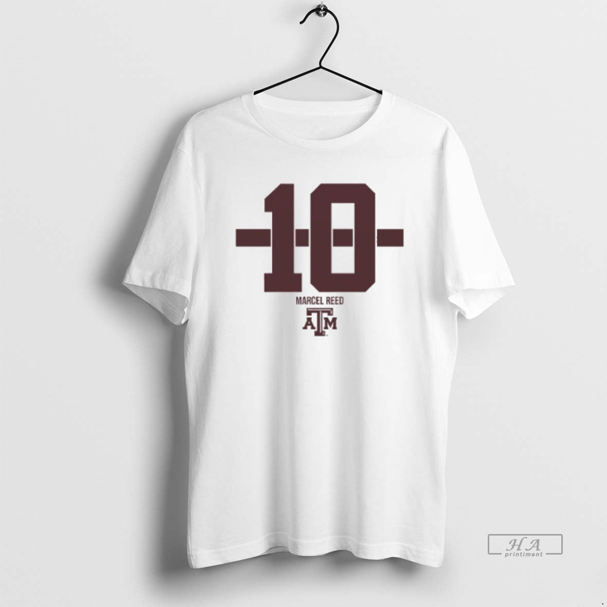 Official Texas Am Aggies Marcel Reed 10 Stripe T-Shirts, Hoodie, Sweatshirt | AU18TeeNovaLab.com