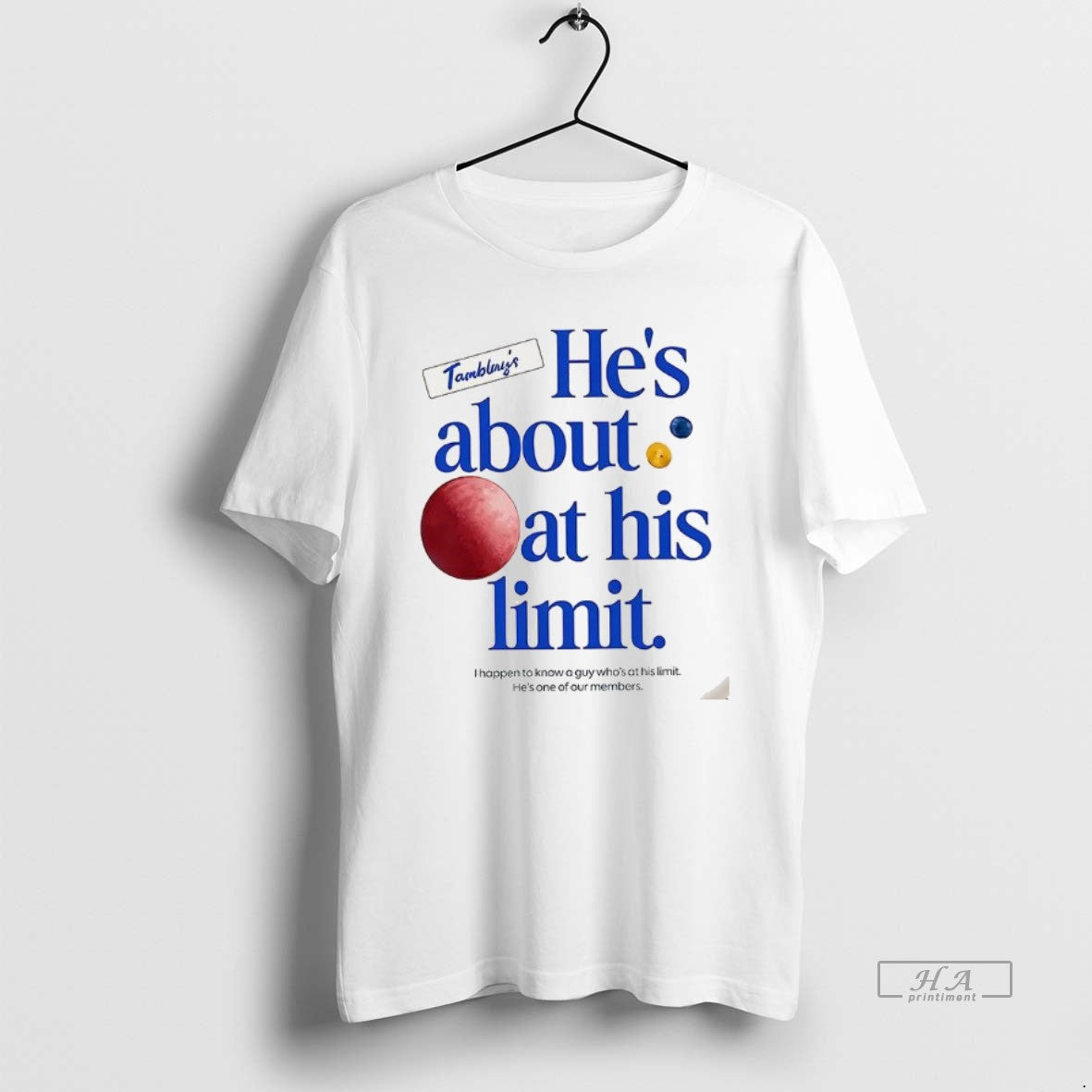 Official The Chair Company Hes About At His Limit I Happen To Know A Guy T-Shirts, Hoodie, Sweatshirt | AU18TeeNovaLab.com