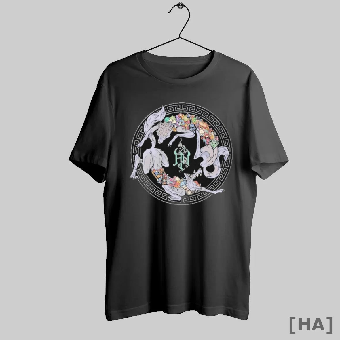 Official The Hu Wolf Circle Emblem 2025 Tour