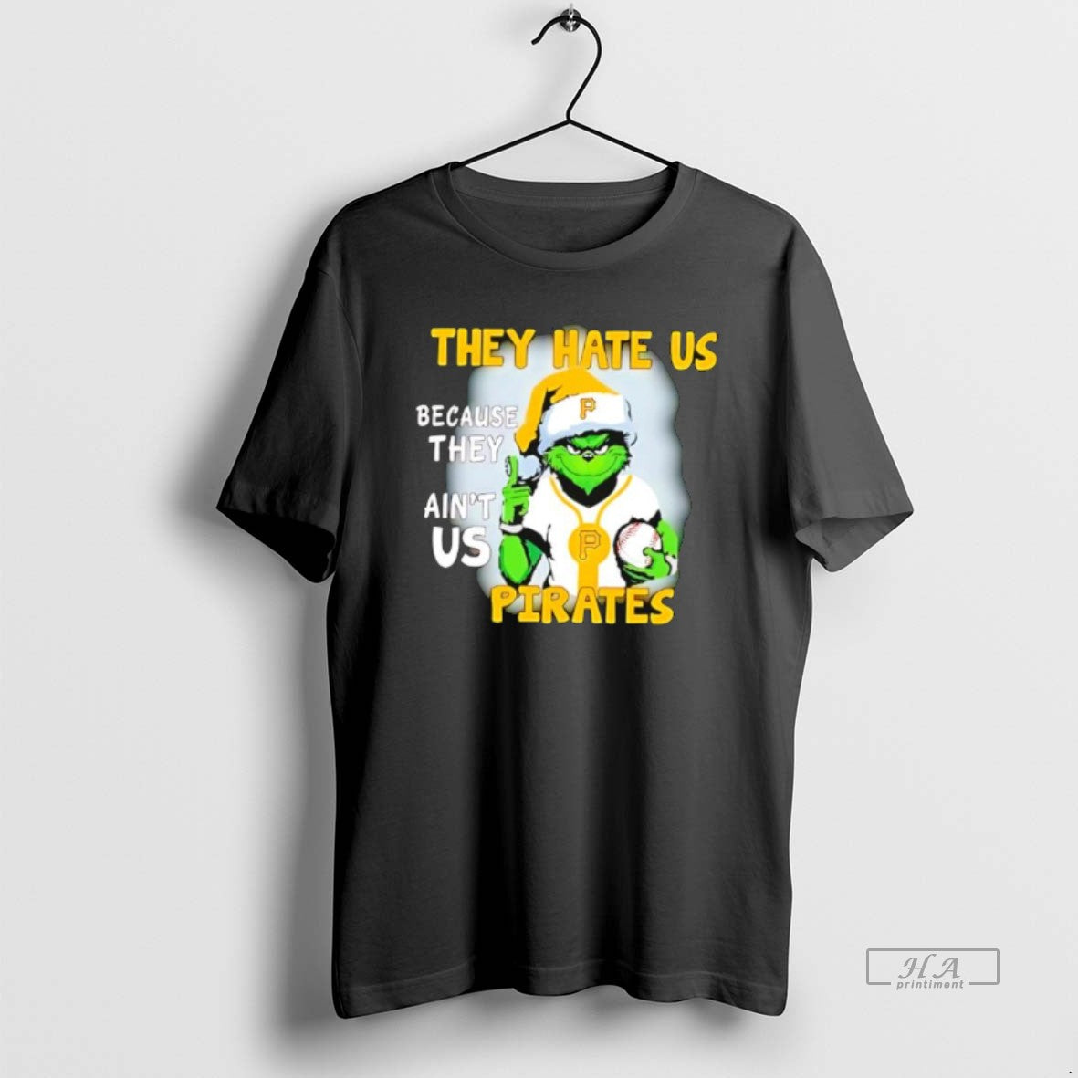 Official They Hate Us Because They Aint Us Pittsburgh Pirates T-Shirts, Hoodie, Sweatshirt | AU18TeeNovaLab.com