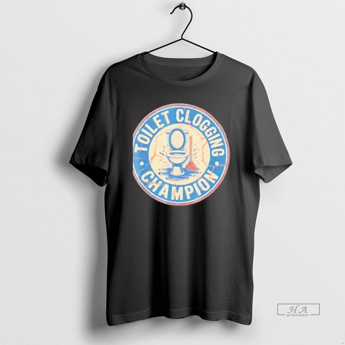 Official Toilet Clogging Champion Retro T-Shirts, Hoodie, Sweatshirt | AU18TeeNovaLab.com
