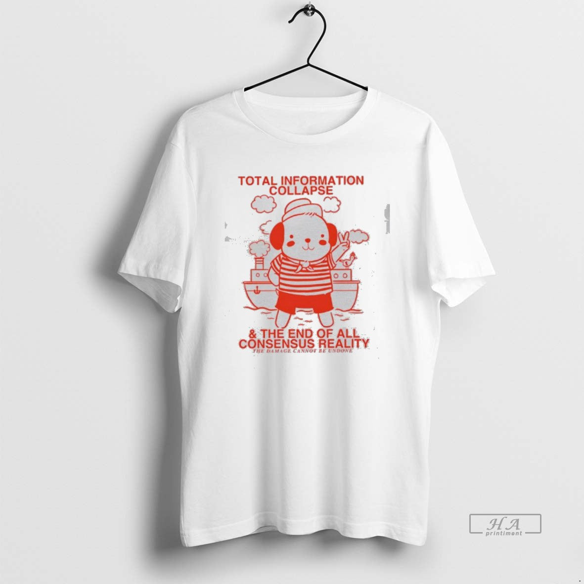 Official Total Information Collapse Cute Cartoon T-Shirts, Hoodie, Sweatshirt | AU18TeeNovaLab.com