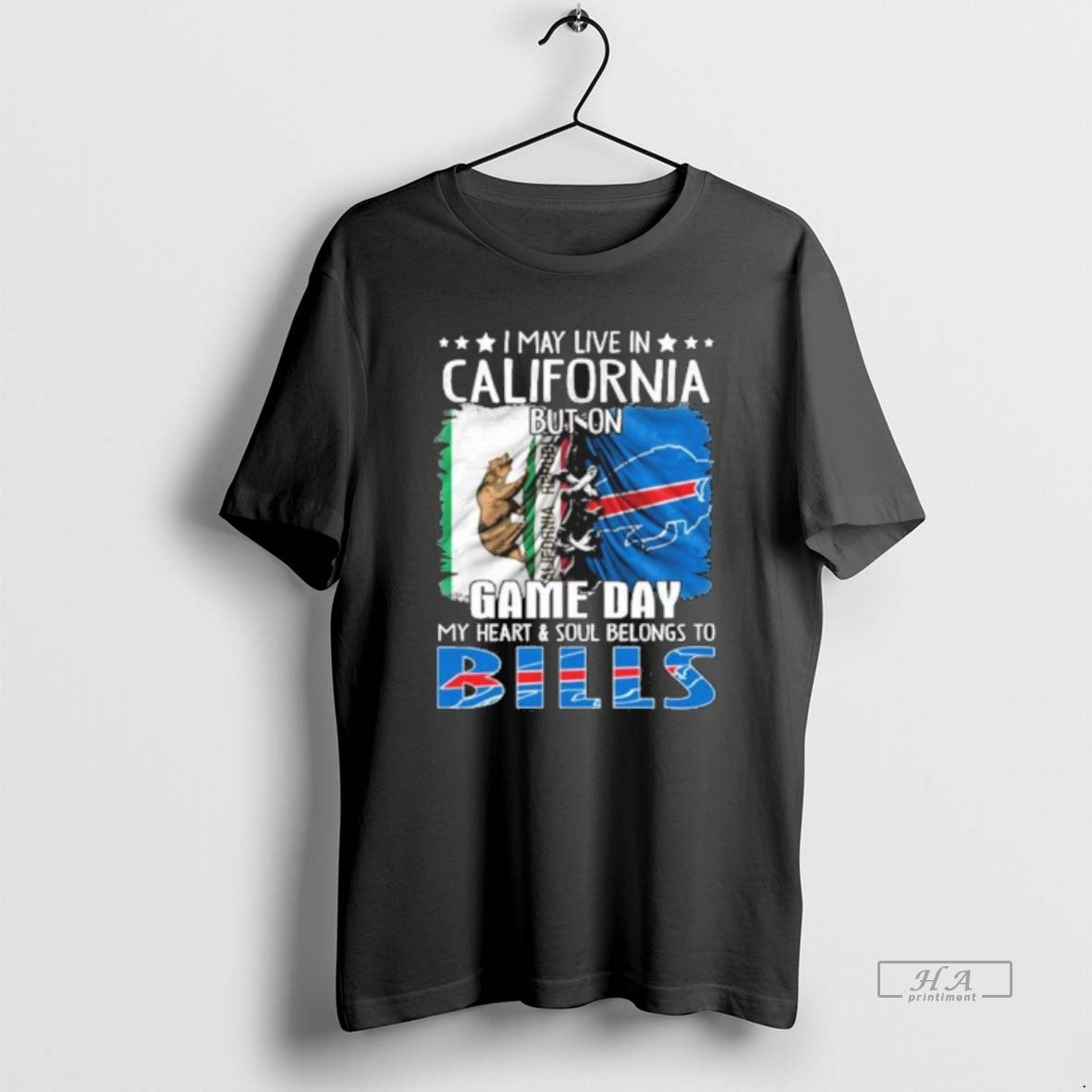 Official Trending Shirt I May Live In California But On Gameday My Heart And Soul Hoodie, Sweatshirt | AU18TeeNovaLab.com