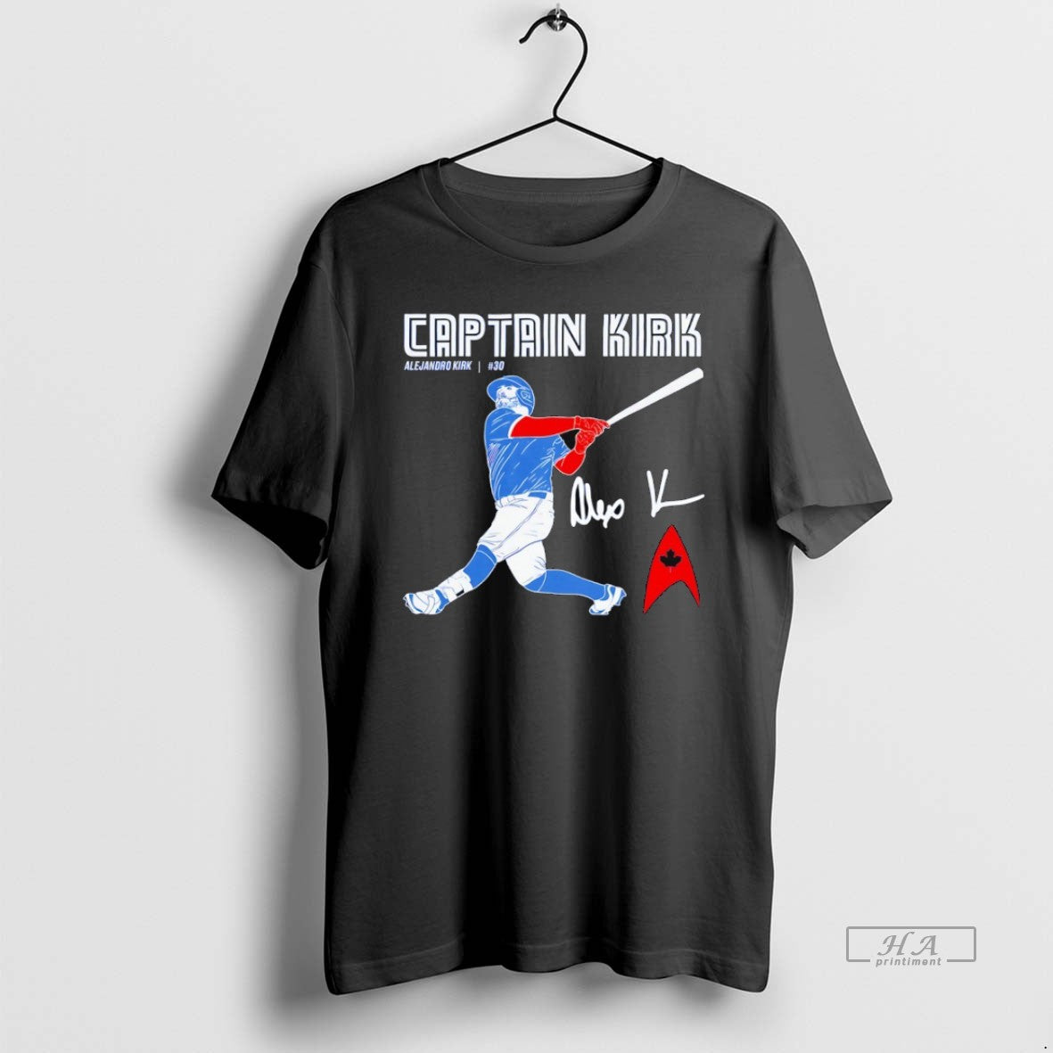 Official Trendy Captain Kirk Toronto Blue Jays Alejandro Kirk 30 Signature