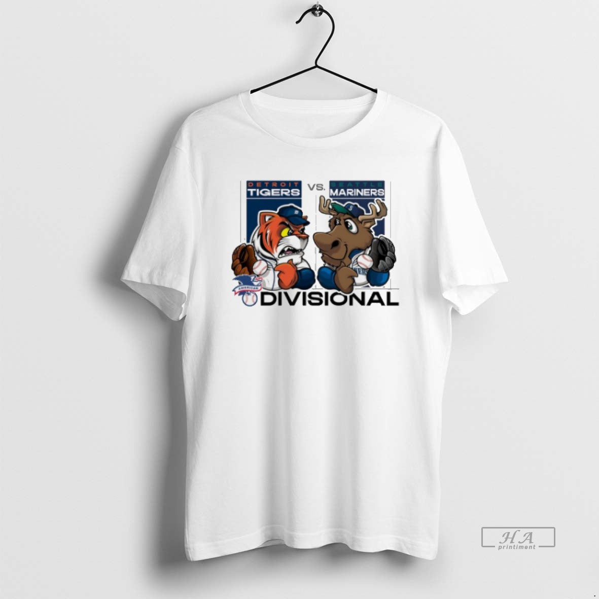 Official Trendy Detroit Tigers Vs Seattle Mariners 2025 Mlb Divisional