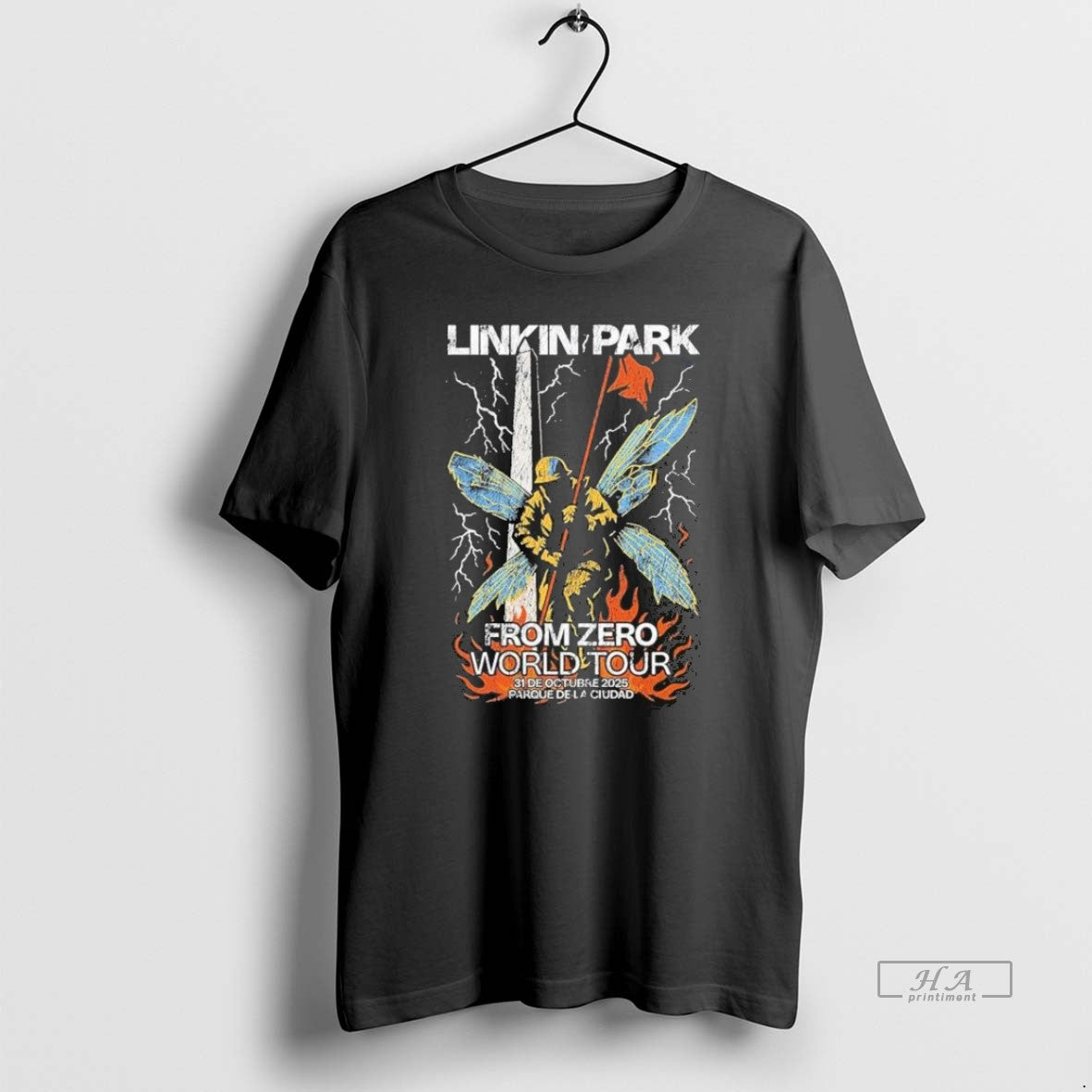 Official Trendy Linkin Park From Zero World Tour 2025 Buenos Aires Argentina Merch At Parque