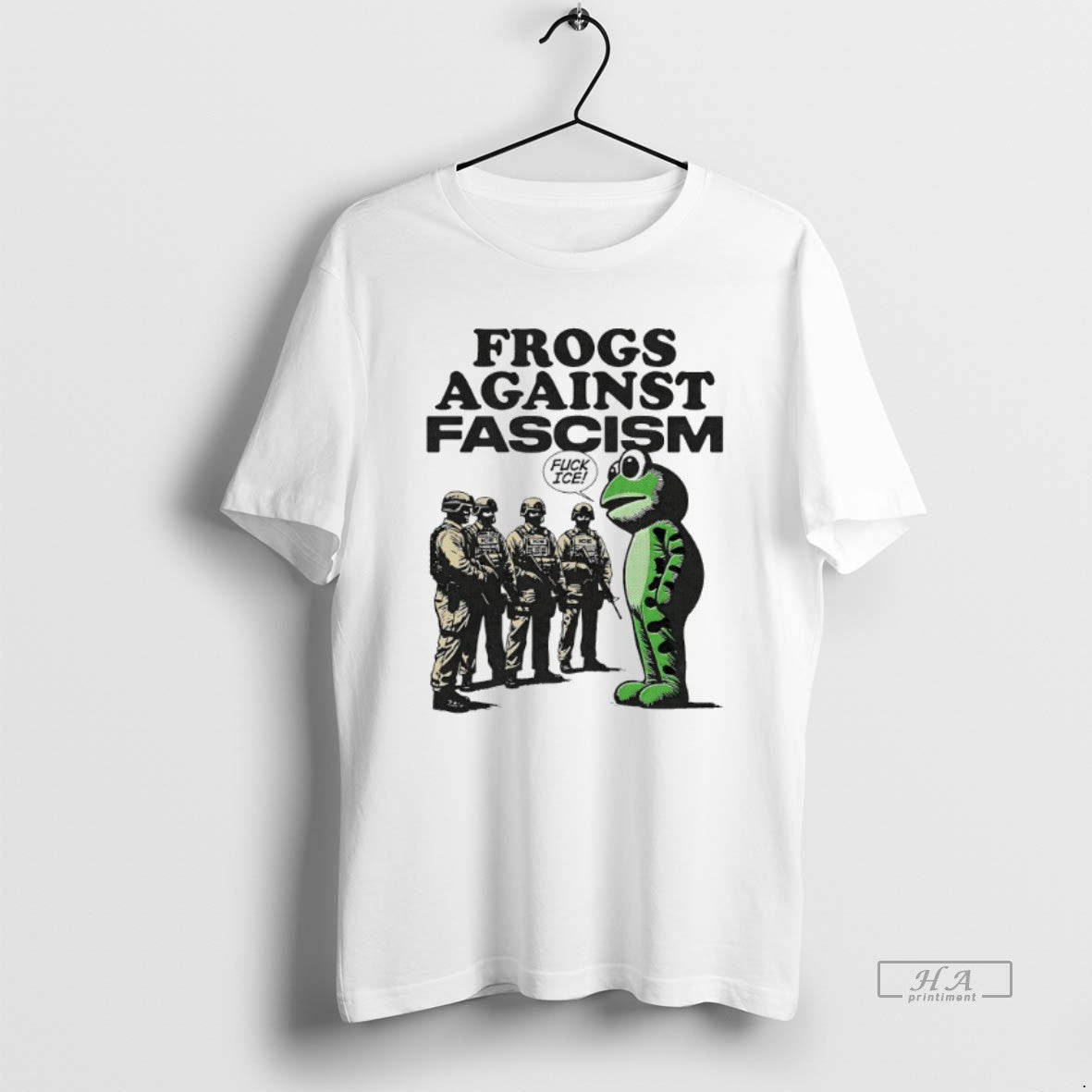 Official Trendy Portland Frog Against Fascism Fuck Ice T-Shirts, Hoodie, Sweatshirt | AU18TeeNovaLab.com
