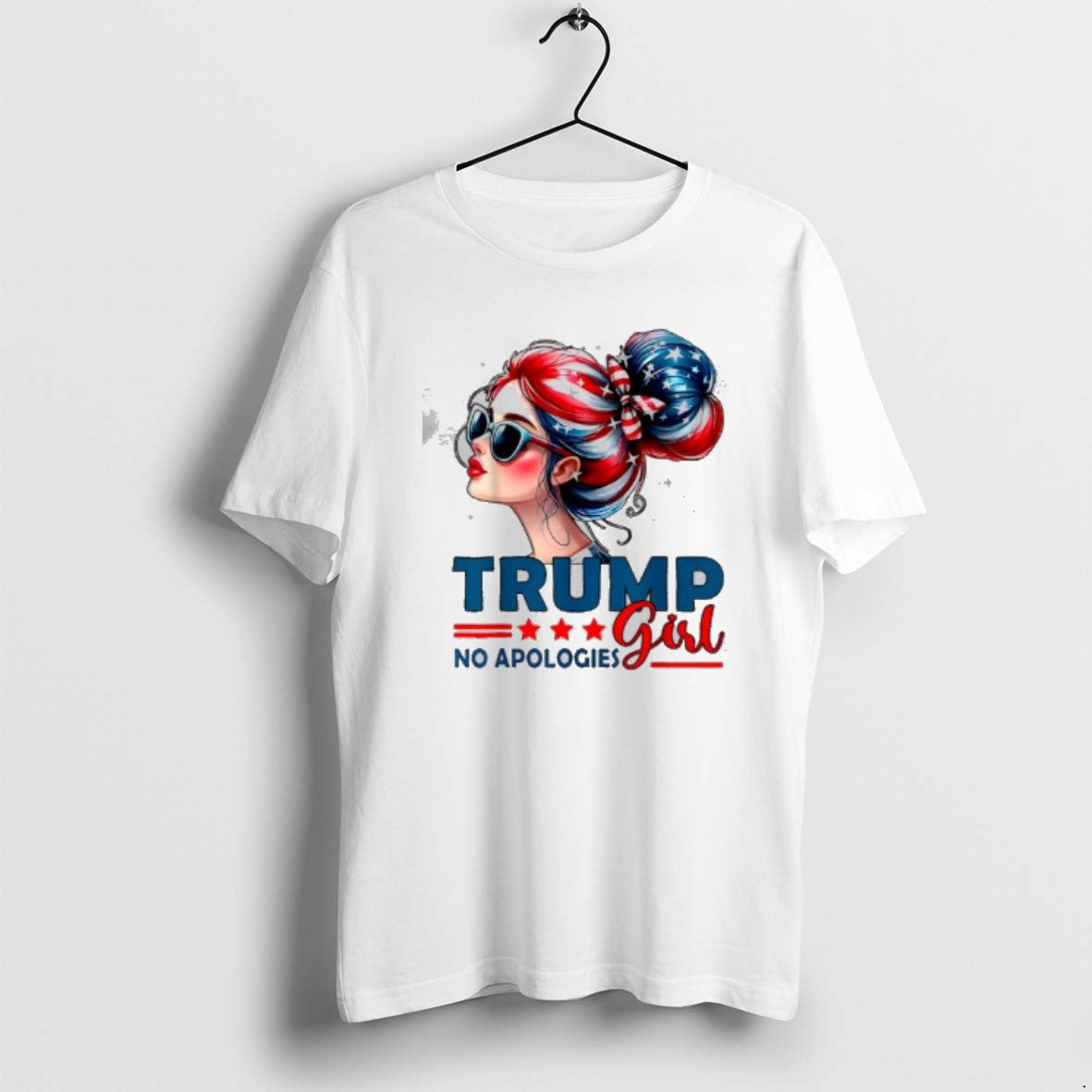 Official Trump Girl No Apologies T-Shirts, Hoodie, Sweatshirt | AU18TeeNovaLab.com