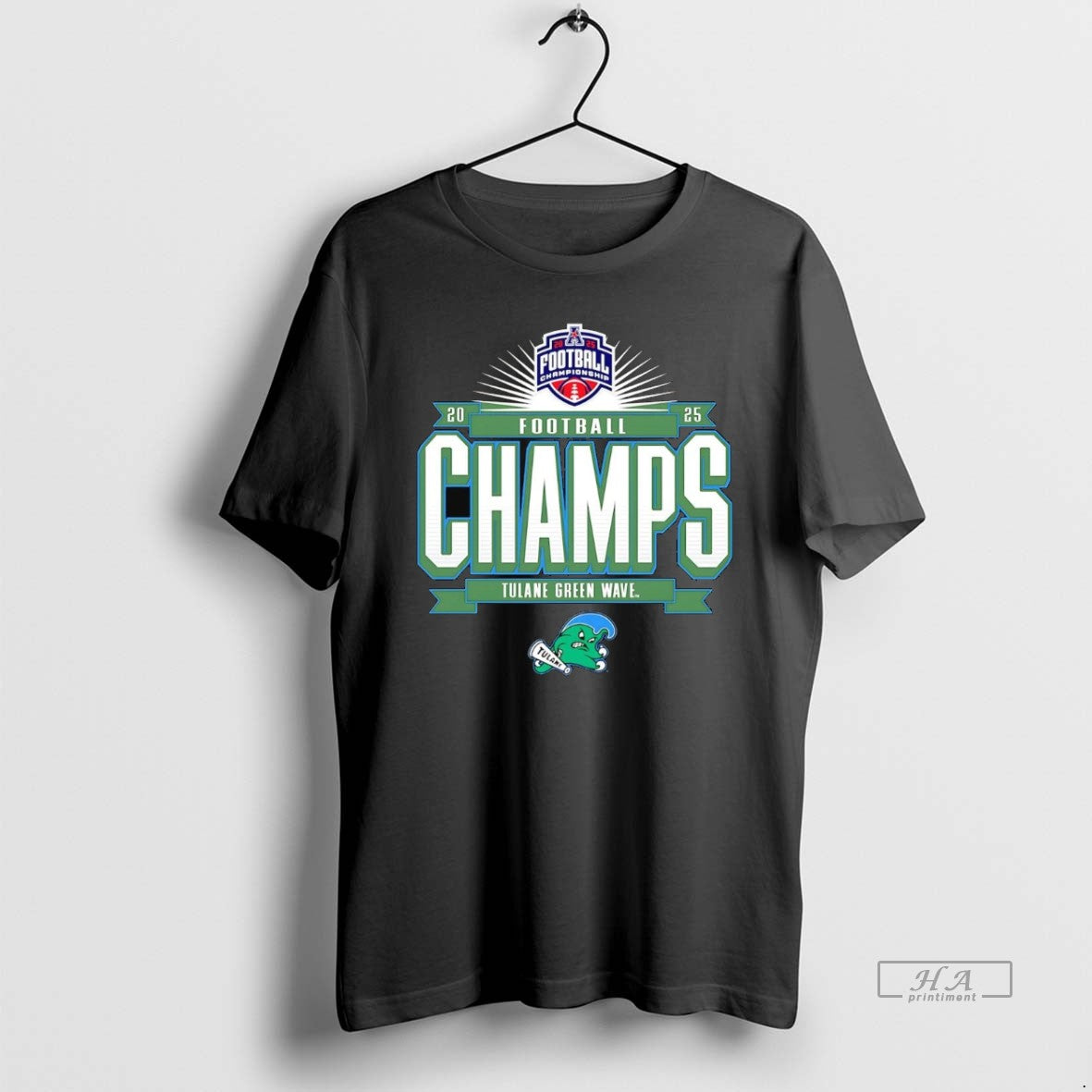 Official Tulane Green Wave 2025 American Football Championship T-Shirts, Hoodie, Sweatshirt | AU18TeeNovaLab.com