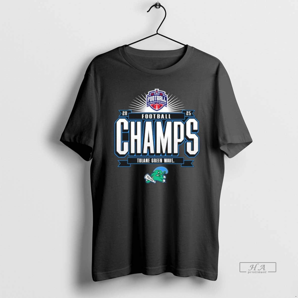 Official Tulane Green Wave 2025 The American Football Champions T-Shirts, Hoodie, Sweatshirt | AU18TeeNovaLab.com