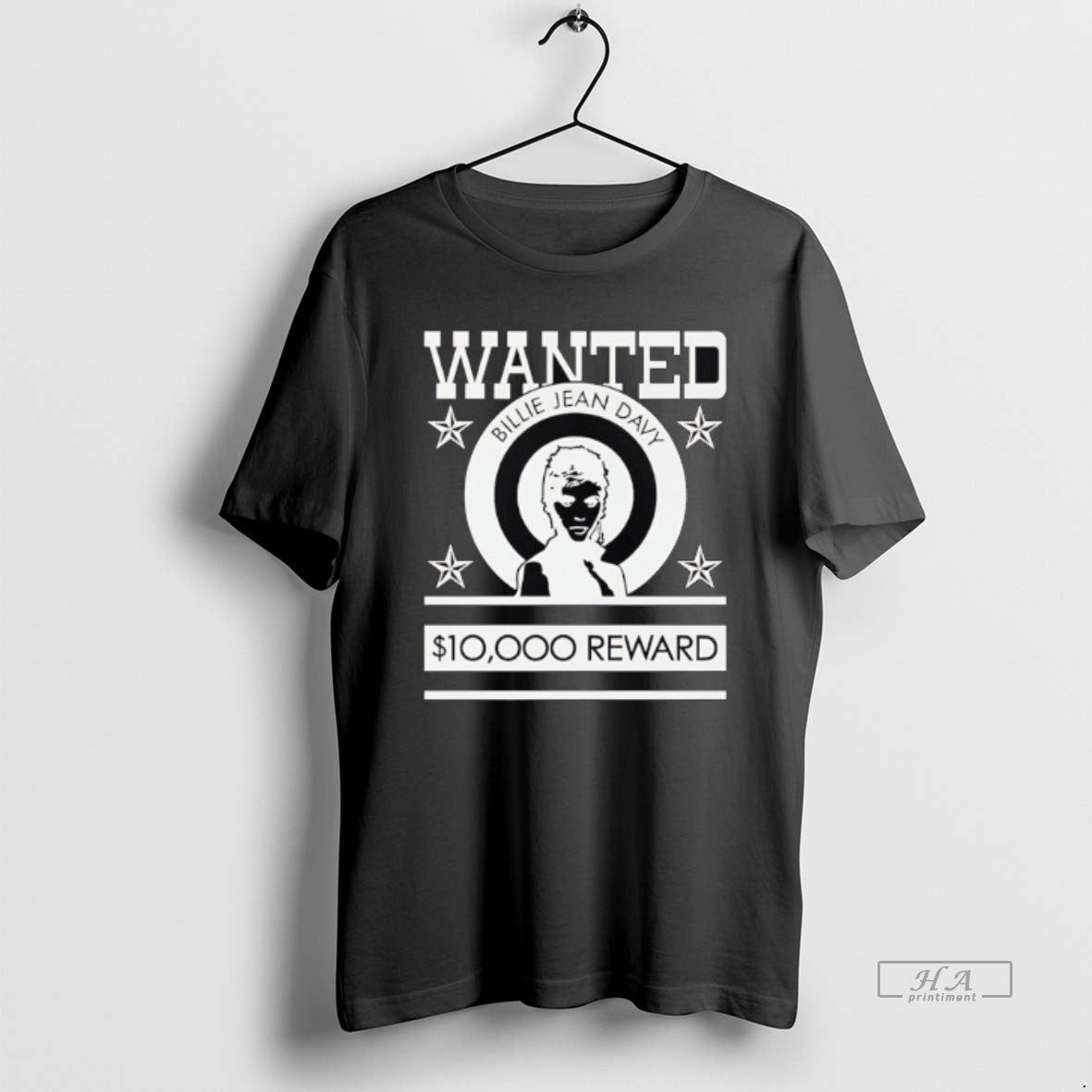 Official Wanted Billie Jean Davy 10000 Dollar Reward T-Shirts, Hoodie, Sweatshirt | AU18TeeNovaLab.com