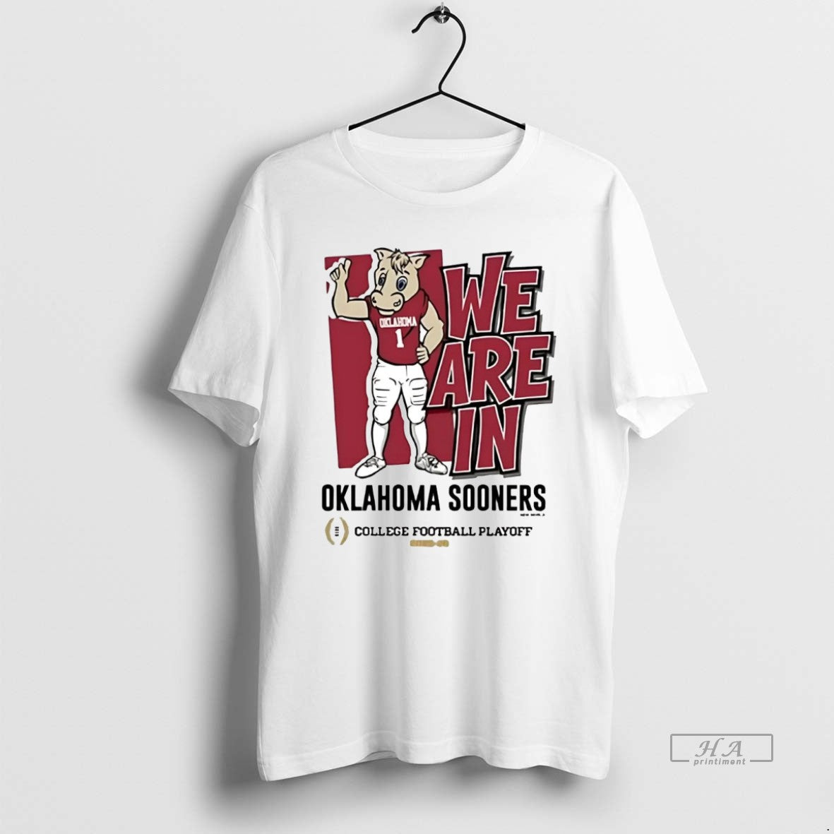 Official We Are In Oklahoma Sooners 2025 College Football Playoff T-Shirts, Hoodie, Sweatshirt | AU18TeeNovaLab.com