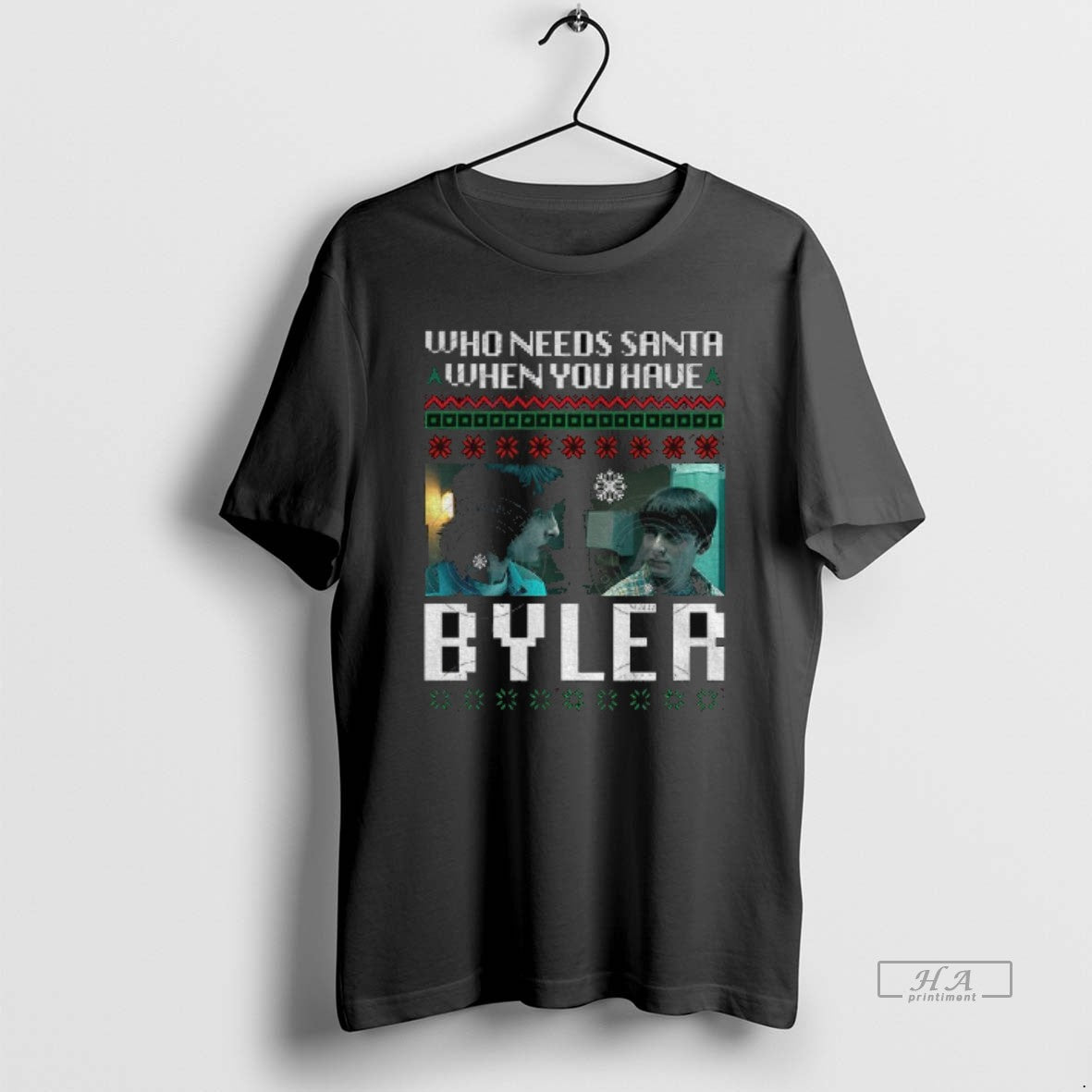 Official Who Needs Santa When You Have Byler Merry Christmas T-Shirts, Hoodie, Sweatshirt | AU18TeeNovaLab.com