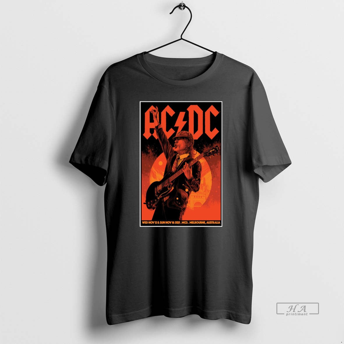 Official Ac Dc Nov 12 Nov 16 2025 Mcg Melbourne Australia Tour T-Shirts, Hoodie, Sweatshirt | AU18TeeNovaLab.com