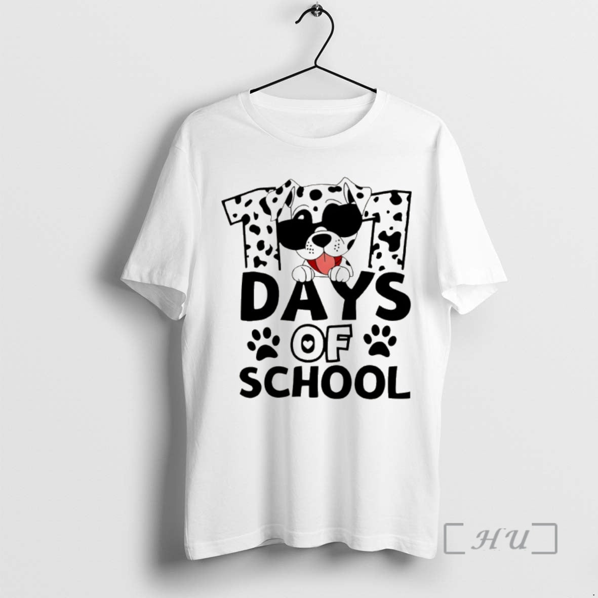 100 Days Of School Dalmatian