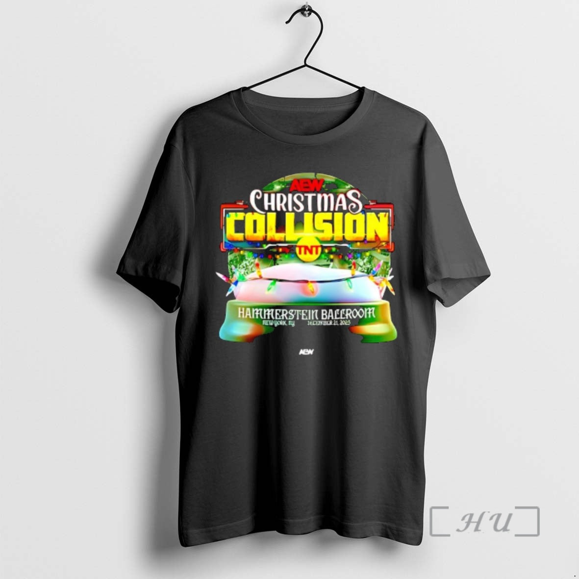 Officials Aew Christmas Collision 2025 Hammerstein Ballroom T-Shirts, Hoodie, Sweatshirt | AU18TeeNovaLab.com