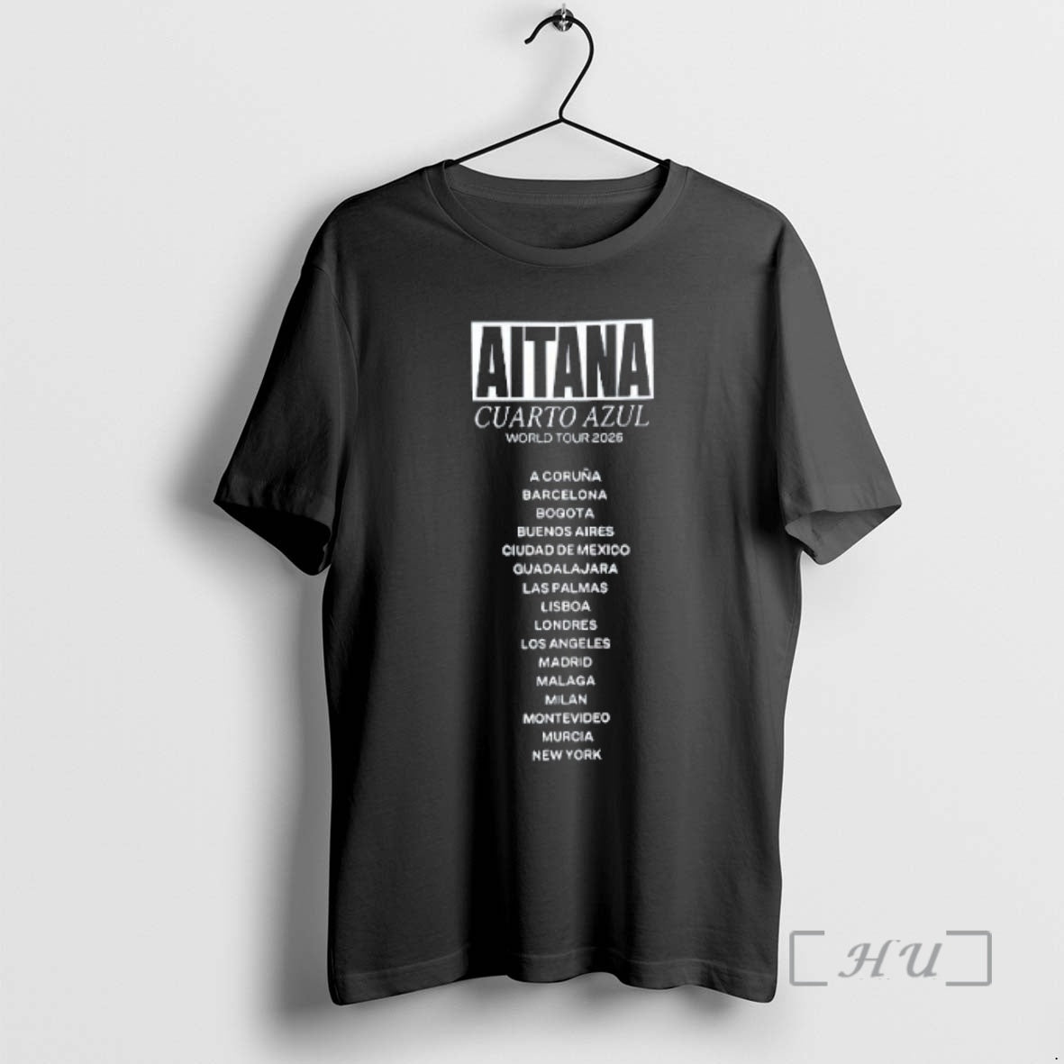 Officials Aitana Cuarto Azul World Tour 2026 Celebrate Two Side A1 Premium T Shirts Sweater Hoodie, Sweatshirt