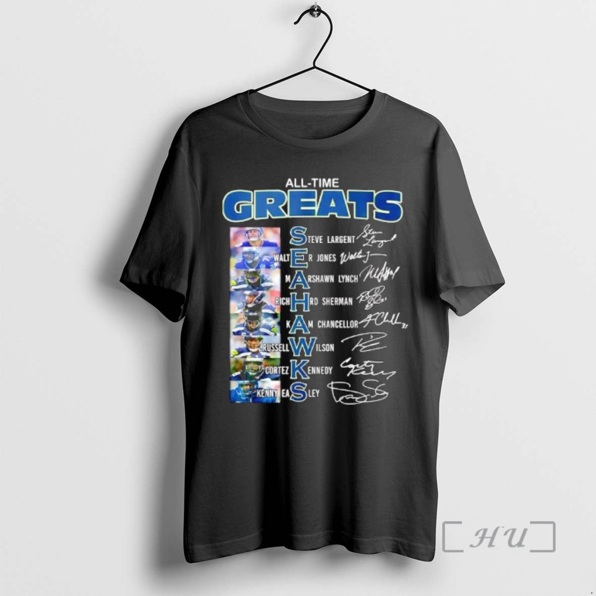 All Time Greats Seahawks Players List Name And Signature