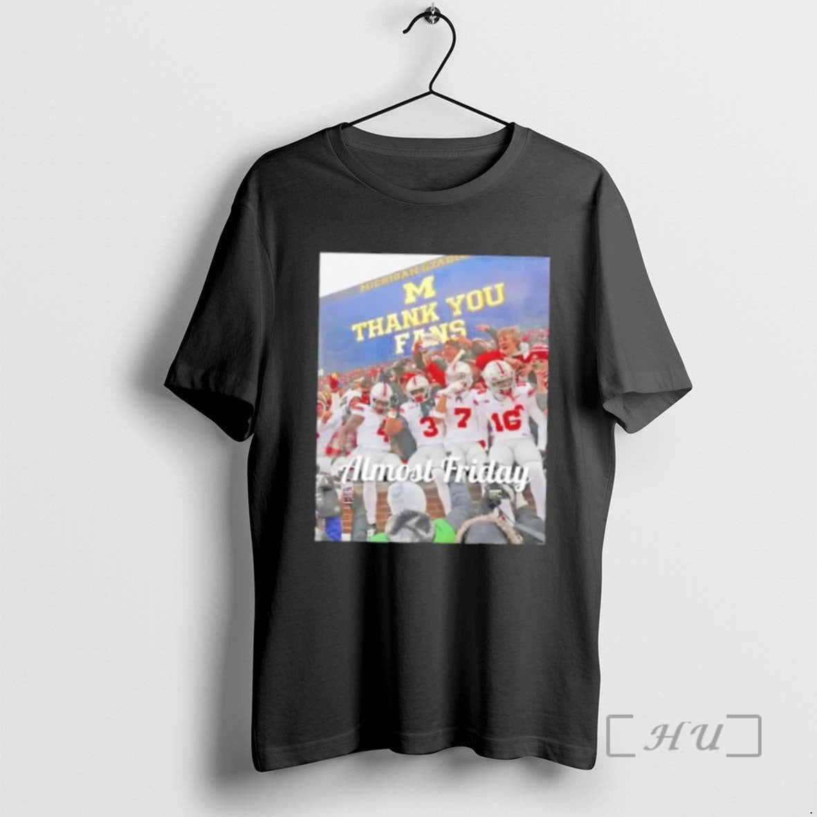 Officials Almost Friday Michigan Stadium Thank You Fans T-Shirts, Hoodie, Sweatshirt | AU18TeeNovaLab.com