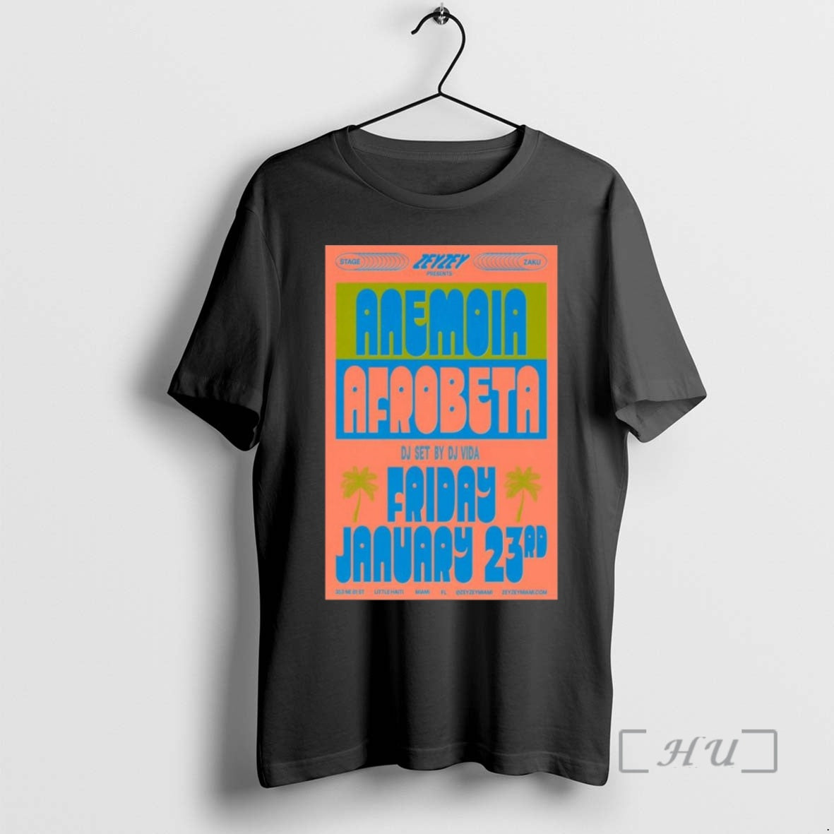 Officials Anemoia Little Haiti Miami January 23 2026 Concert T-Shirts, Hoodie, Sweatshirt | AU18TeeNovaLab.com