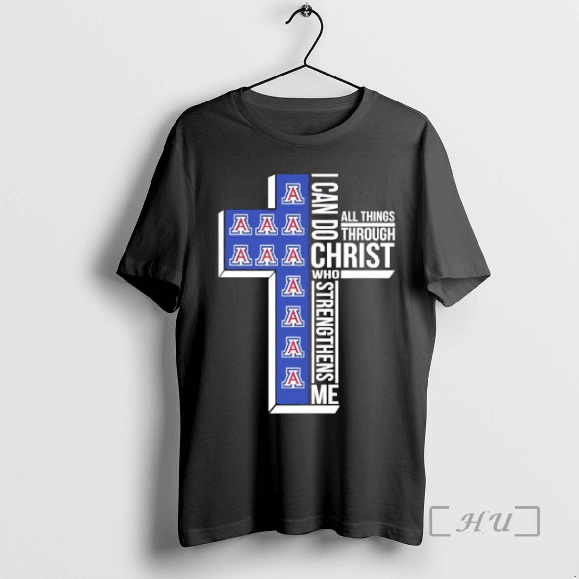Officials Arizona Wildcats Cross I Can Do All Things Through Christ Who Strengthen Me Premium T-Shirts, Hoodie, Sweatshirt