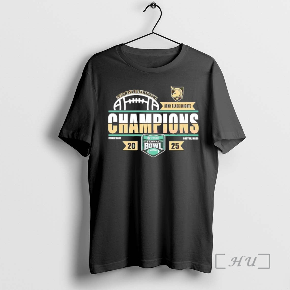 Officials Army Black Knights Football Wasabi Fenway Bowl Champions 2025 Classic Premium T Shirts Sweater Hoodie, Sweatshirt