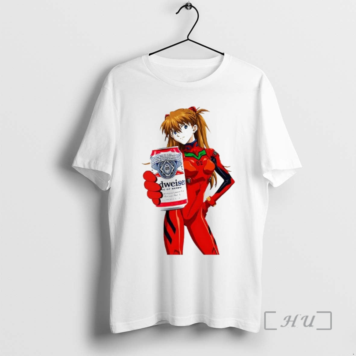 Officials Asuka X Bud Neon Genesis Evangelion Anime T-Shirts, Hoodie, Sweatshirt | AU18TeeNovaLab.com