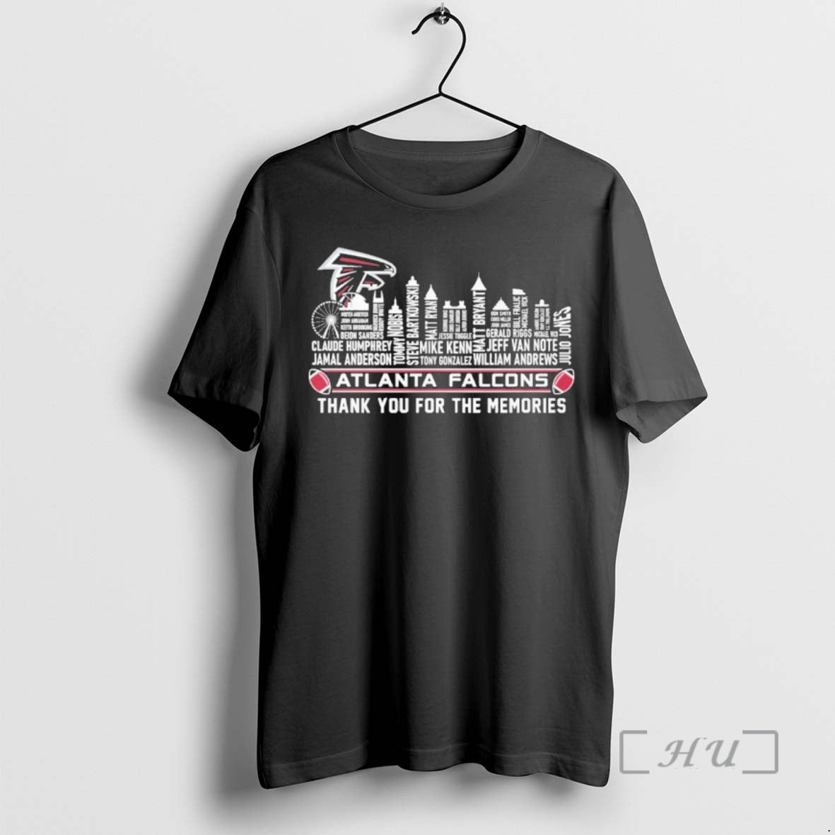 Officials Atlanta Skyline X Atlanta Falcons Typo Team Name T-Shirts, Hoodie, Sweatshirt | AU18TeeNovaLab.com