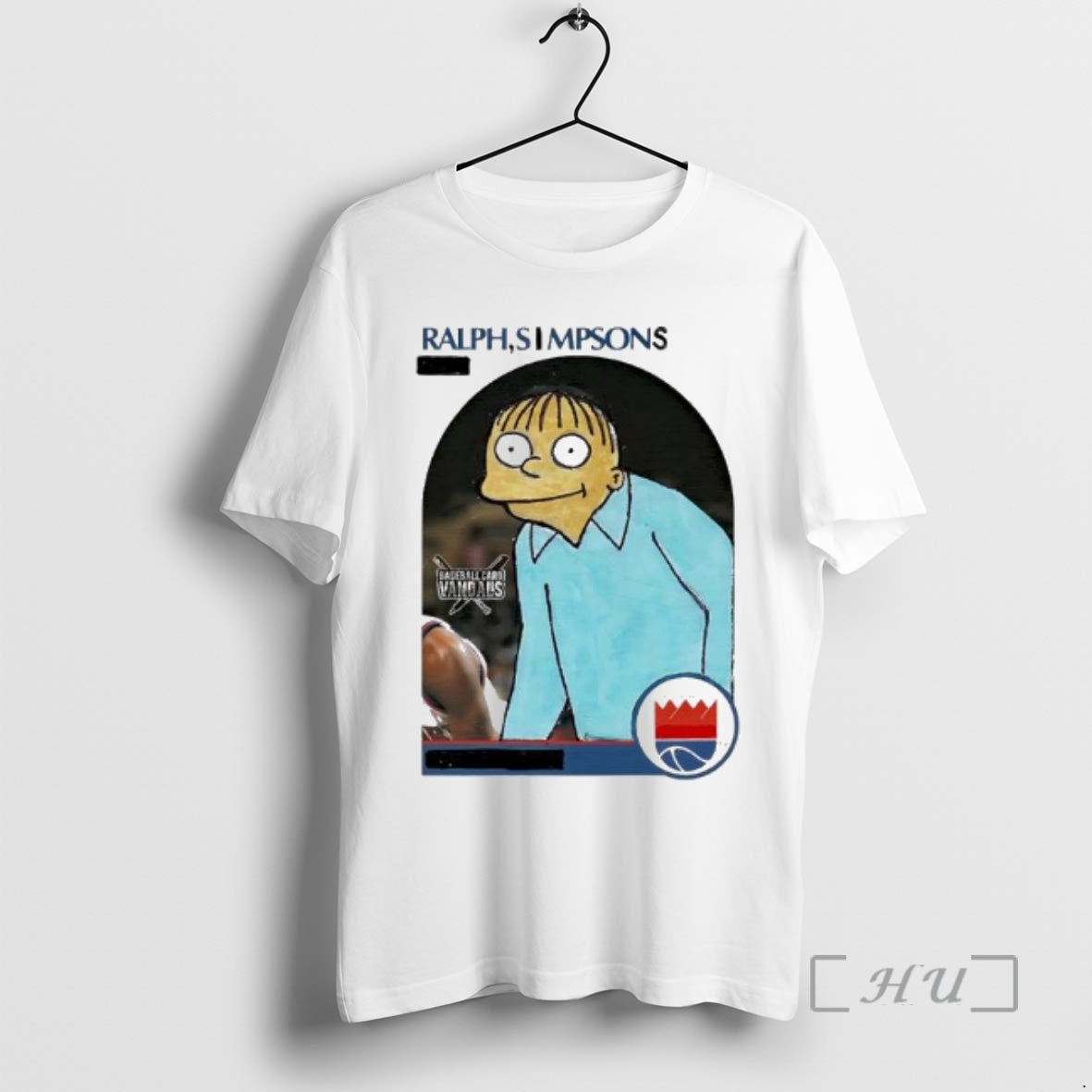 Officials Baseball Card Vandal X Ralph Wiggum The Simpsons T-Shirts, Hoodie, Sweatshirt | AU18TeeNovaLab.com