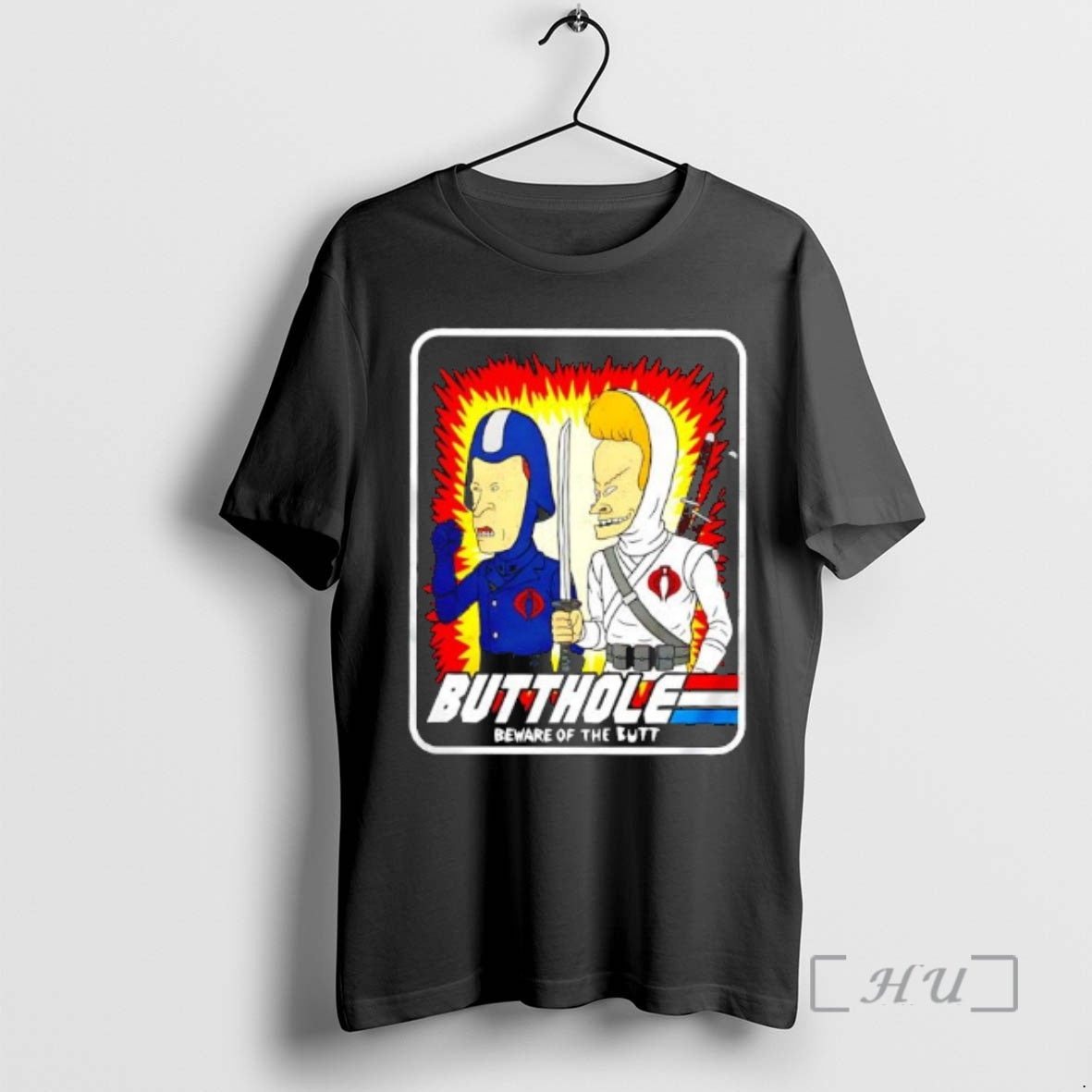 Officials Beavis And Butt Beware Of The Butt Graphic T-Shirts, Hoodie, Sweatshirt | AU18TeeNovaLab.com
