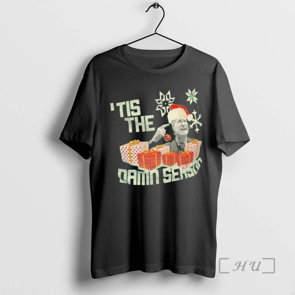 Officials Bill Wennington Tis The Damn Season Christmas Graphic T-Shirts, Hoodie, Sweatshirt | AU18TeeNovaLab.com