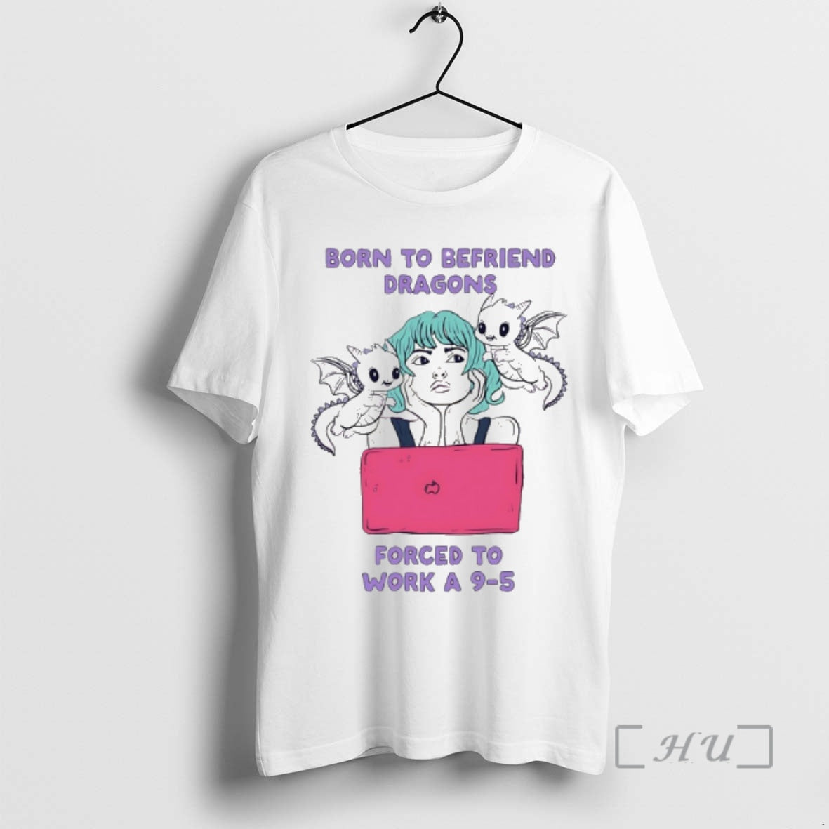 Officials Born To Befriend Dragons Forced To Work A 9 5 Meme Premium T Shirts Hoodie, Sweatshirt | AU18TeeNovaLab.com