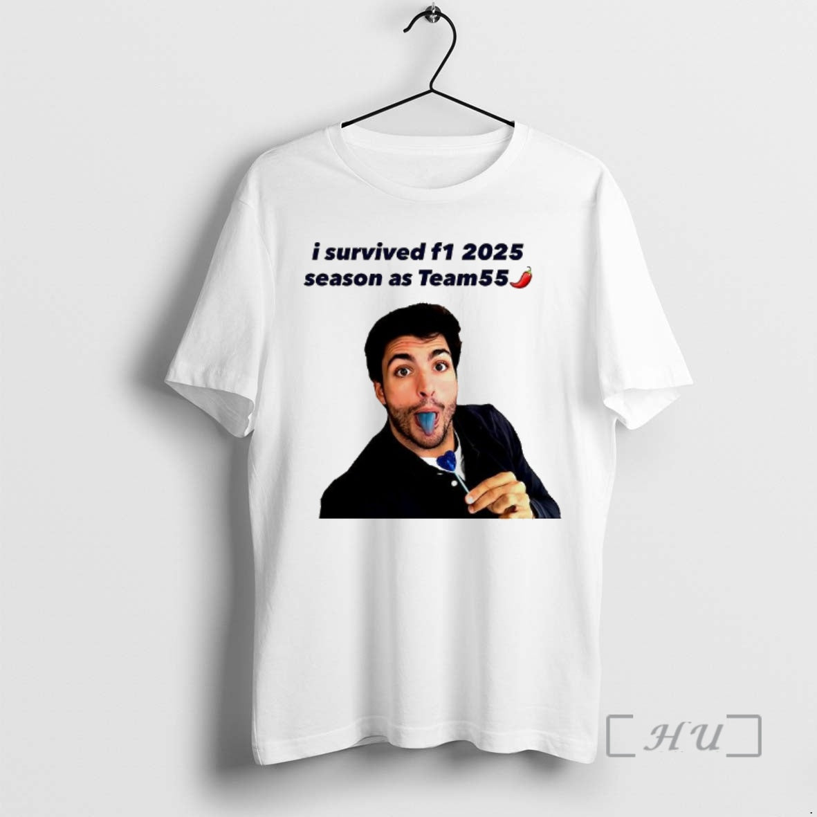 Officials Carlos Sainz I Survived F1 2025 Season As Team55 T-Shirts, Hoodie, Sweatshirt | AU18TeeNovaLab.com
