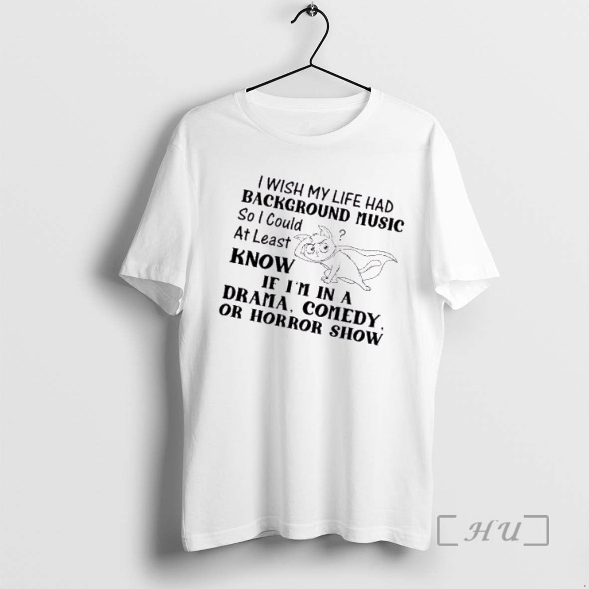 Officials Cat I Wish My Life Had Background Music So I Could At Least Know T-Shirts, Hoodie, Sweatshirt | AU18TeeNovaLab.com