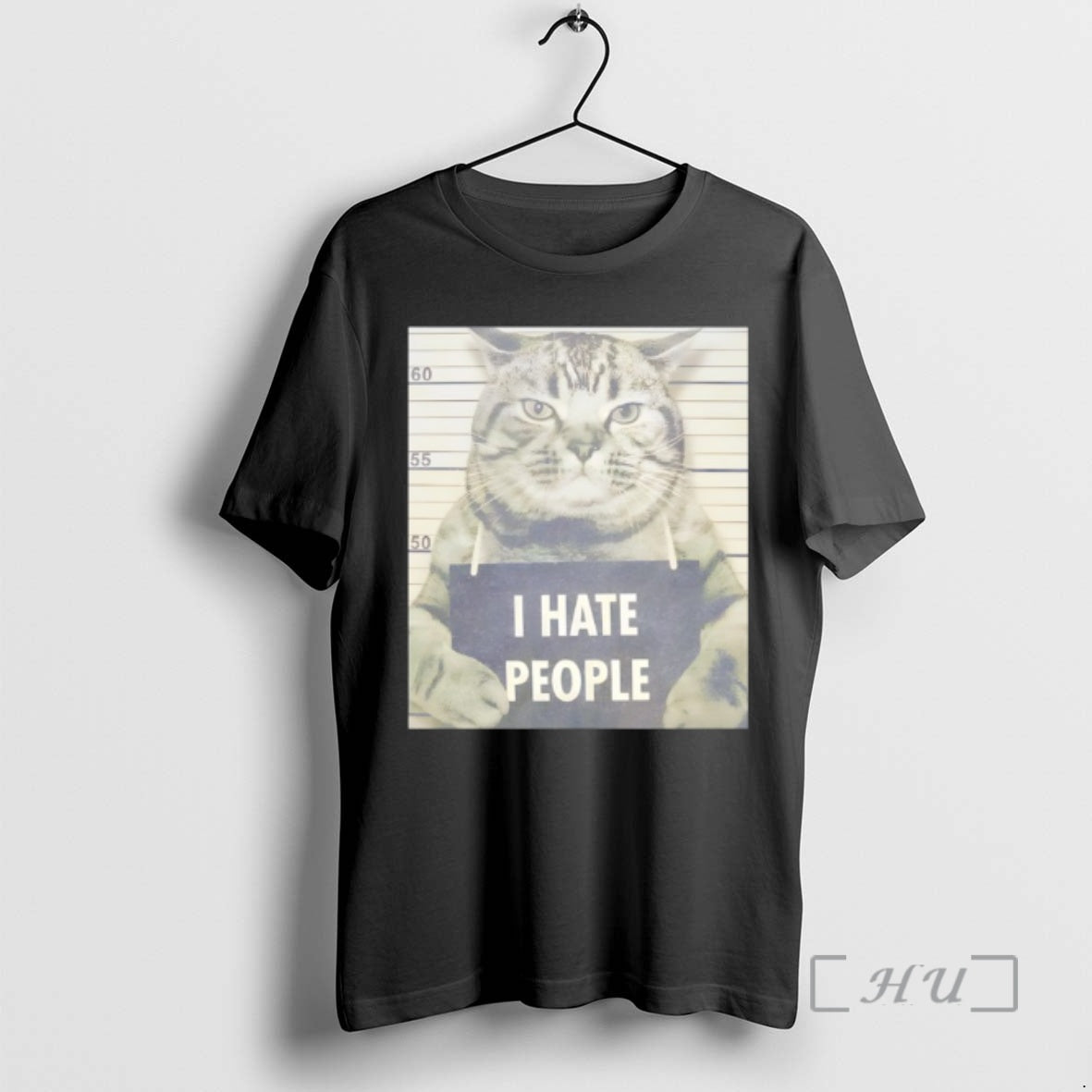 Officials Cat Mugshot I Hate People Funny T-Shirts, Hoodie, Sweatshirt | AU18TeeNovaLab.com