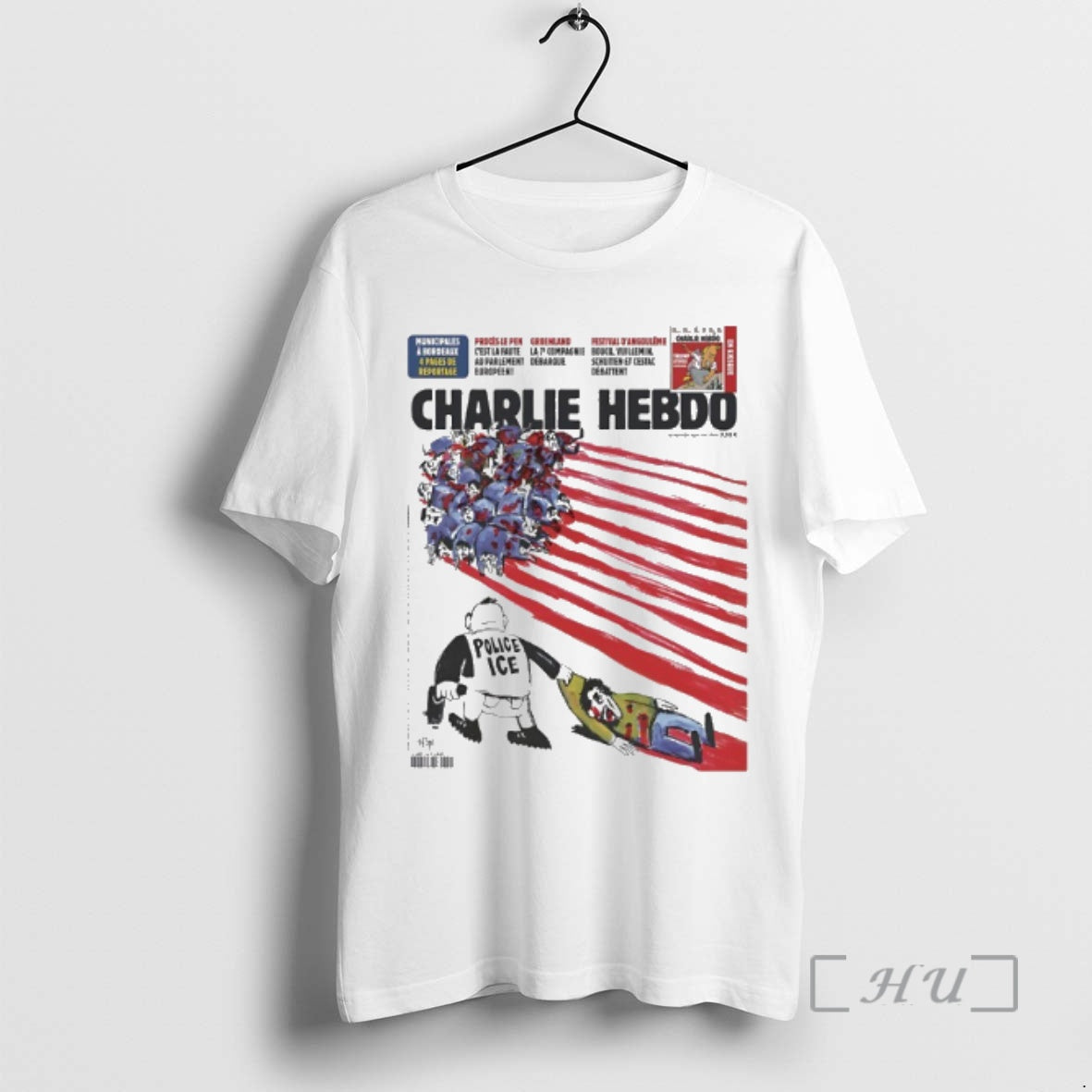Charlie Hebdo Police Ice