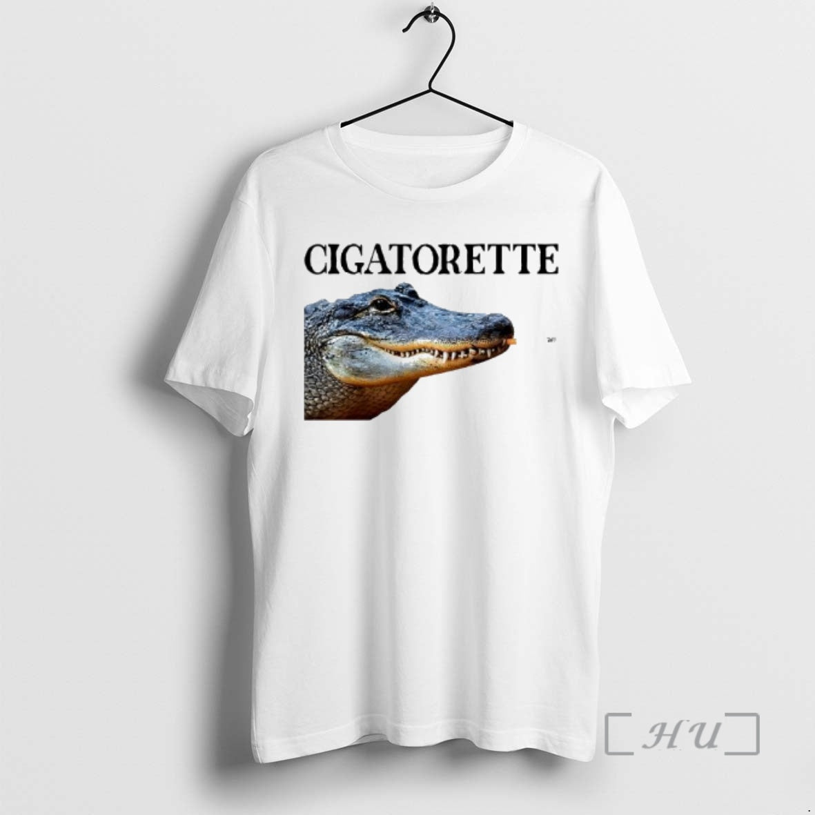 Officials Cigatorette Alligator With A Cigarette Graphic T-Shirts, Hoodie, Sweatshirt | AU18TeeNovaLab.com