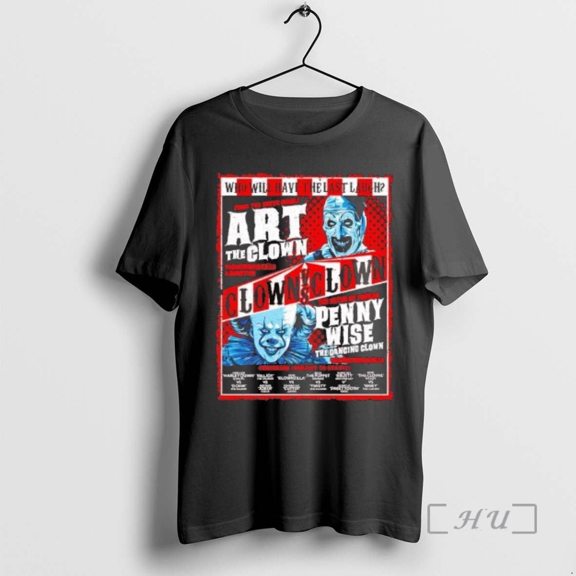 Officials Clown Vs Clown The Eater Of Worlds Pennywise T-Shirts, Hoodie, Sweatshirt | AU18TeeNovaLab.com