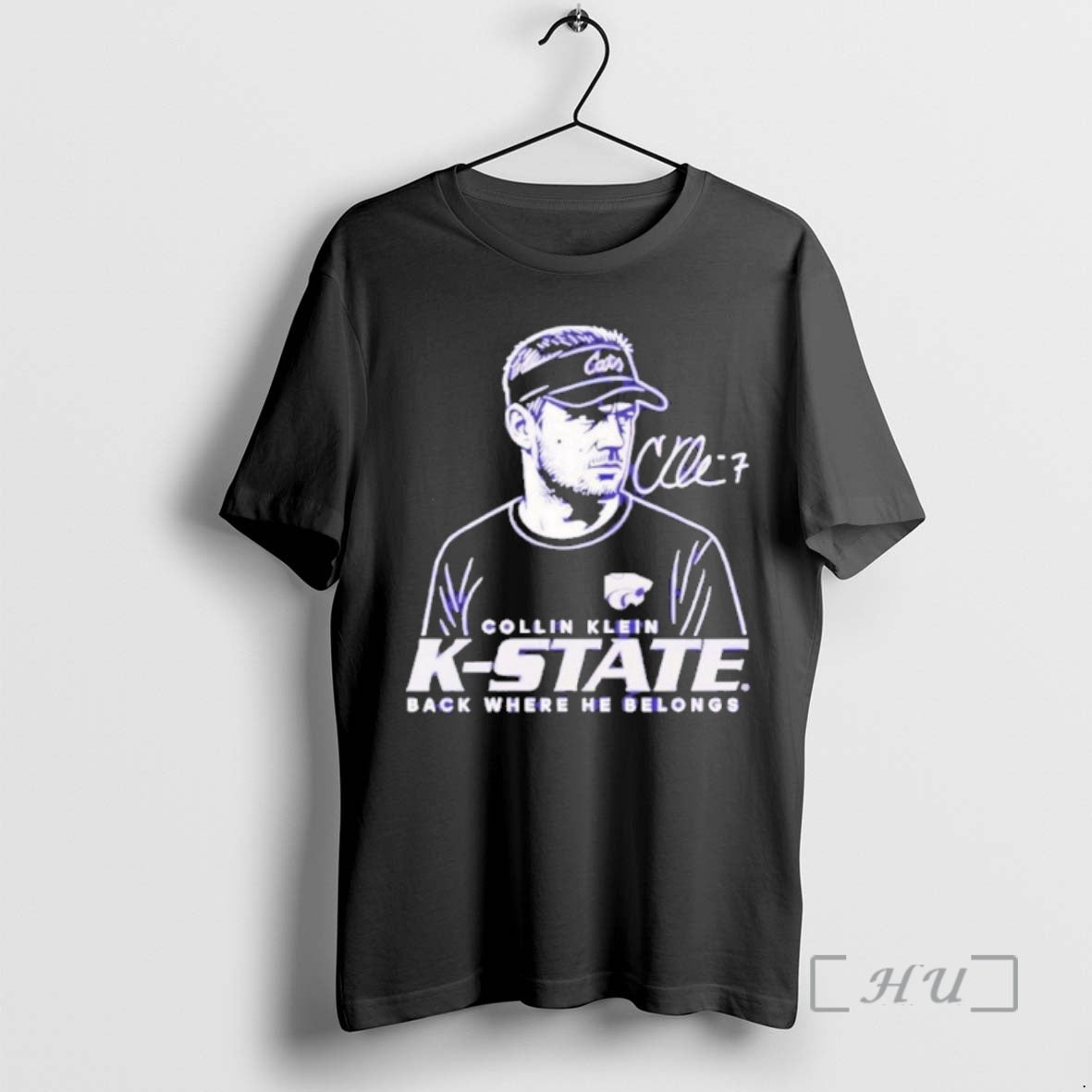 Officials Collin Klein K State Wildcats Back Where He Belongs T-Shirts, Hoodie, Sweatshirt | AU18TeeNovaLab.com