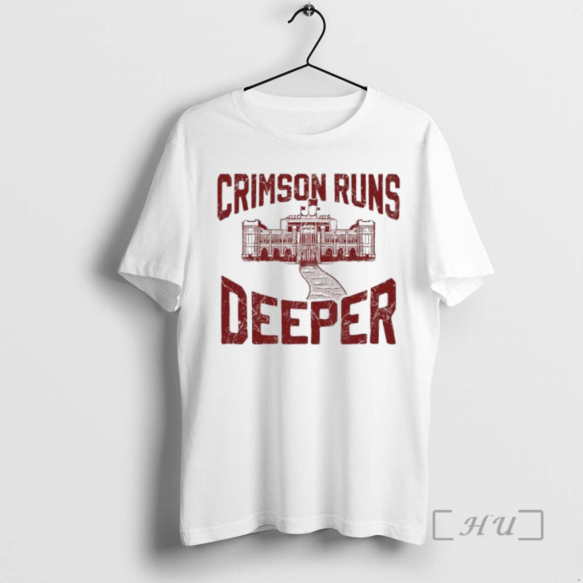 Officials Crimson Runs Deeper Vintage T-Shirts, Hoodie, Sweatshirt | AU18TeeNovaLab.com