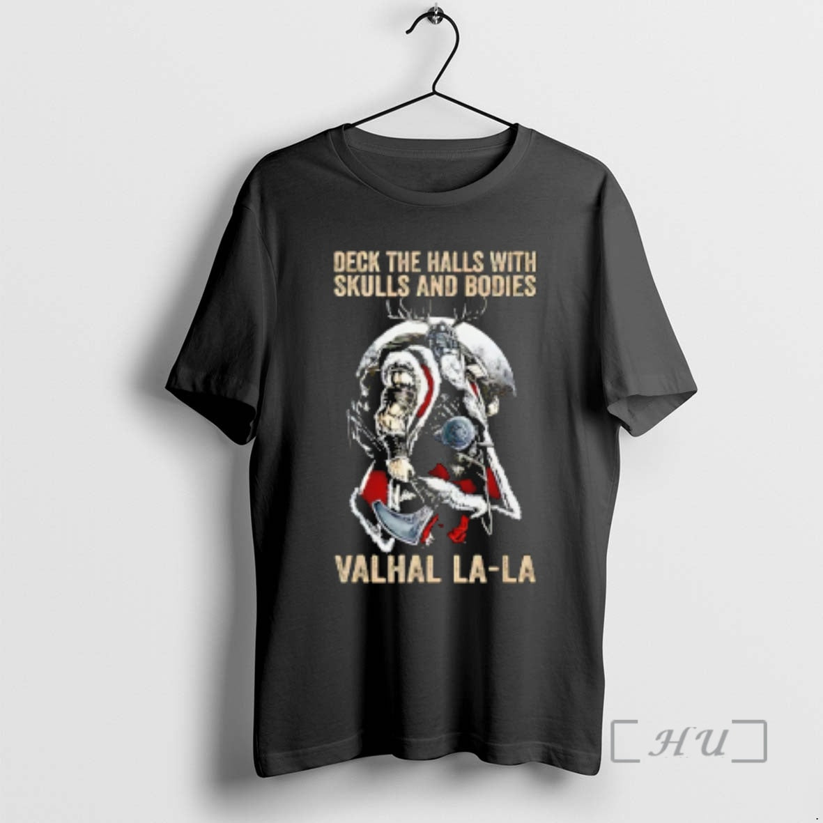 Officials Deck The Halls With Skulls And Bodies Valhal La La Premium T Shirts Sweater Hoodie, Sweatshirt | AU18TeeNovaLab.com