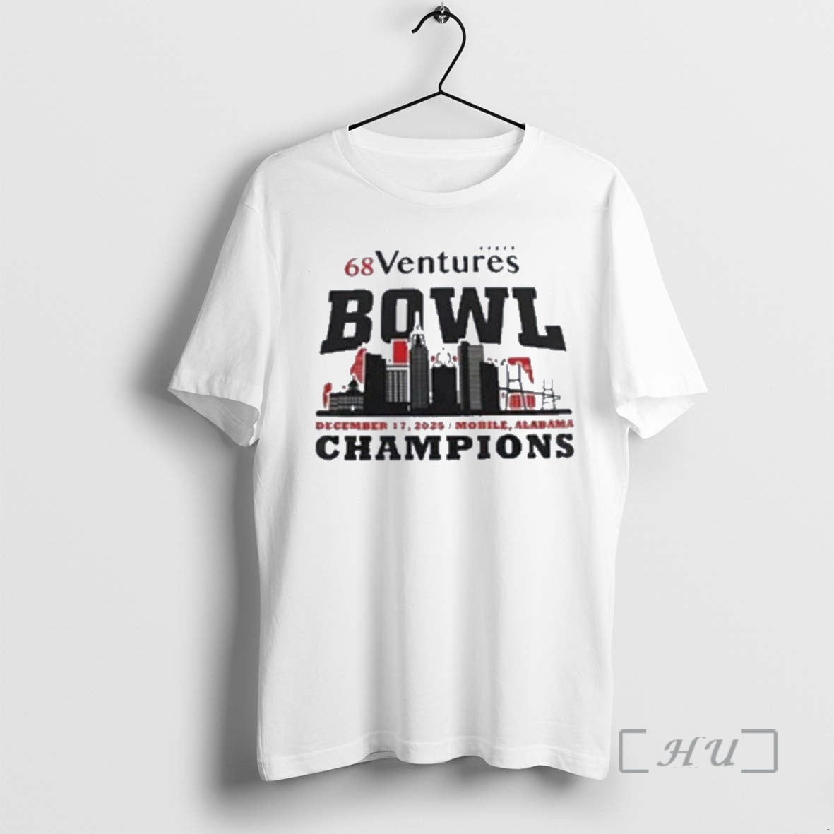 Officials Delaware Blue Hens 68 Ventures Bowl Champions Skyline T-Shirts, Hoodie, Sweatshirt | AU18TeeNovaLab.com